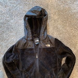 North Face Fuzzy Zip Up